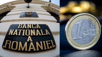 Euro a atins un nou record istoric. Valoarea a trecut de 5,35 lei. Ce arată ultimele date ale Băncii Naționale a României