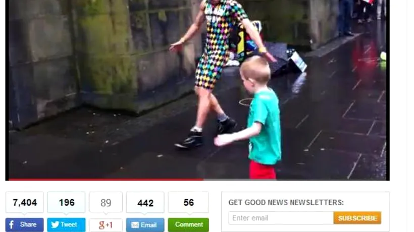VIDEO. Spectacol de zile mari făcut de un băiețel care s-a alăturat unui dansator din Marea Britanie