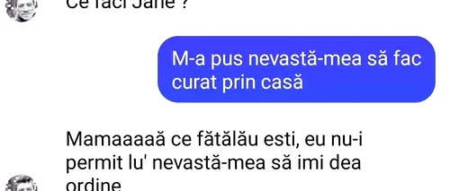 BANC | „M-a pus nevastă-mea să fac curat prin casă”