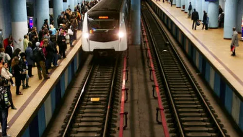 Metrorex explică de ce nu poate reduce viteza trenurilor la intrarea în stație 