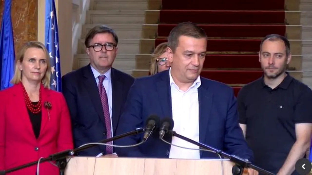 România, SUA și Ucraina vor să crească fluxul de transport al cerealelor ucrainene la 4 mil. tone. Sorin Grindeanu: Trebuie accelerate transporturile