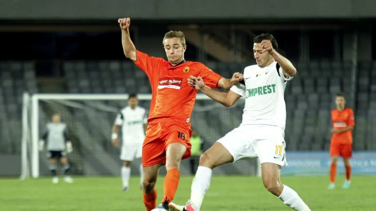 CEAHLĂUL - GAZ METAN 2-1 în etapa a 12-a din LIGA 1