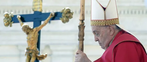 Moment, neobișnuit la Vatican: Papa Francisc a renunţat la predica din Duminica Floriilor