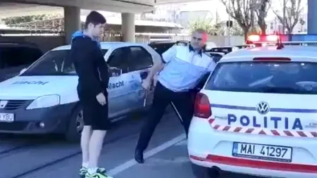 Femeie însărcinată, spulberată pe trecerea de pietoni de un șmecher care gonea pe linia de tramvai