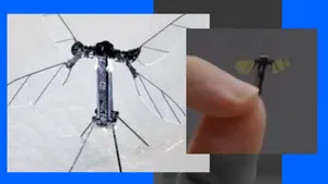 China a fabricat ȚÂNTARUL SPION INVIZIBIL. Drona minusculă intră în casă și pe gaura cheii