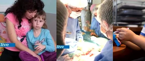 În România se fac și MINUNI. O echipă de medici de la Spitalul Marie Curie din București a redat mâinile unor copii. VIDEO