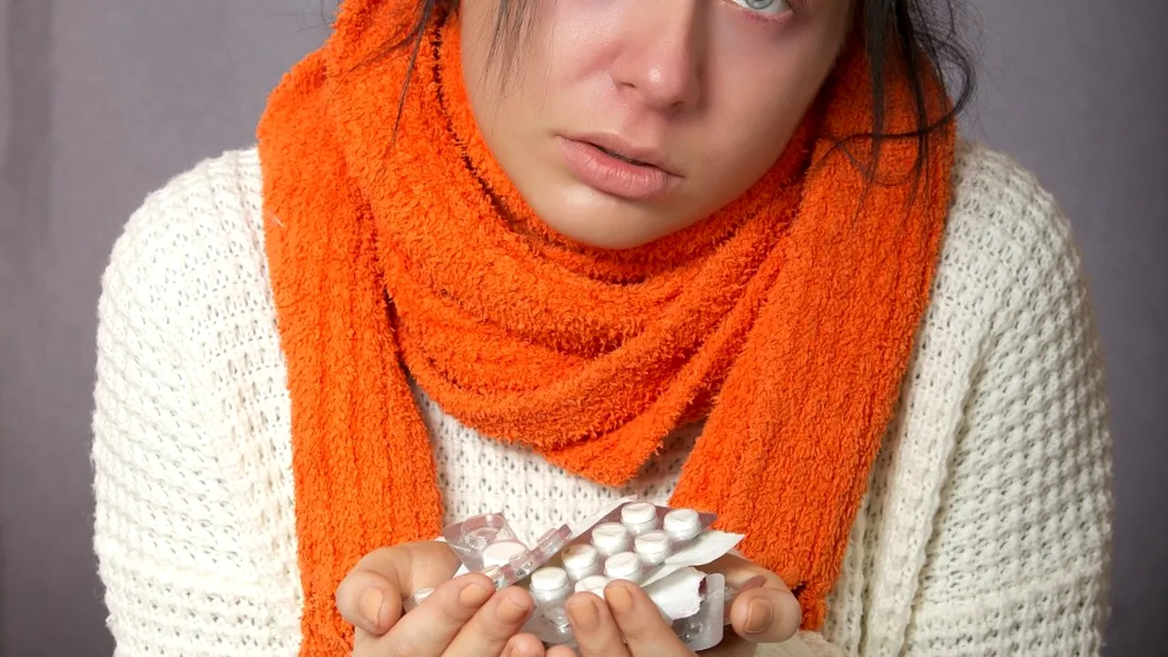 Zeci de mii de infecții respiratorii acute și 19 cazuri de gripă au fost confirmate la nivel național