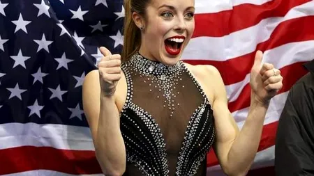SOCI 2014. IMAGINEA ZILEI. Reacția patinatoarei Ashley Wagner după ce și-a văzut nota primită la Soci