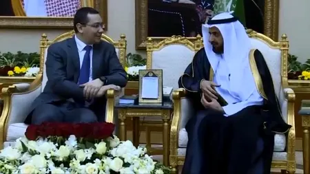 Premierul Victor Ponta arată pe Facebook cum a fost primit în Arabia Saudită