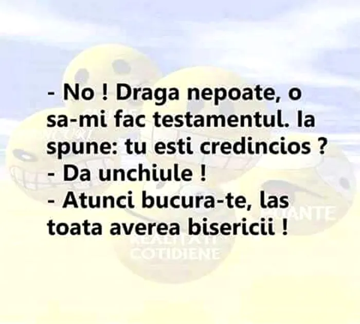 Bancul de duminică | 