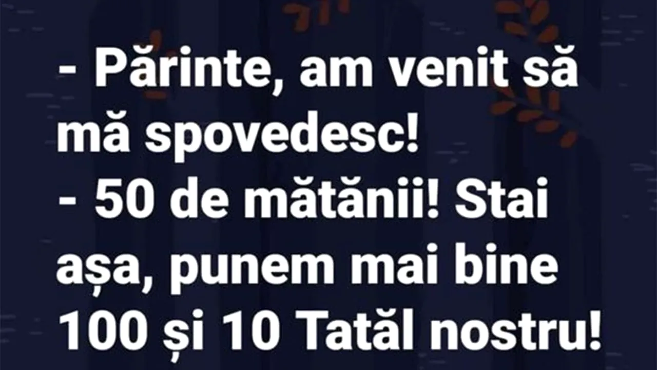 Bancul de luni | 