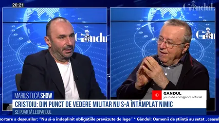 VIDEO | Ion Cristoiu: Contraofensiva Ucraineană nu a avut loc / Orice minimalizare a adversarului este criminală