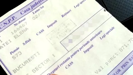 Informația esențială care apare pe talonul de PENSIE, din ianuarie 2024. Anunțul șefului Casei de Pensii
