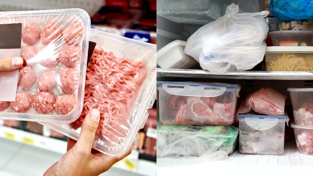 Metoda ideală prin care să depozitezi carnea tocată în congelator. Vei economisi spațiu