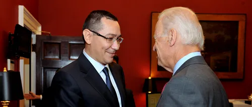 Victor Ponta i-a spus lui Joe Biden, la Casa Albă, că România va recunoaște Kosovo în 2015