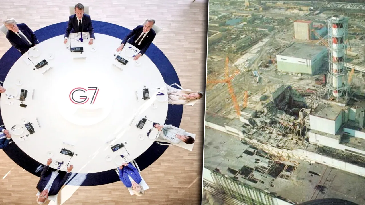 G7 vrea să aloce 260 de milioane de euro Ucrainei pentru repararea reactorului avariat de la Cernobîl