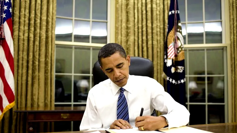 Solidaritatea lui Obama: cinci la sută din salariul său merge la Trezorerie
