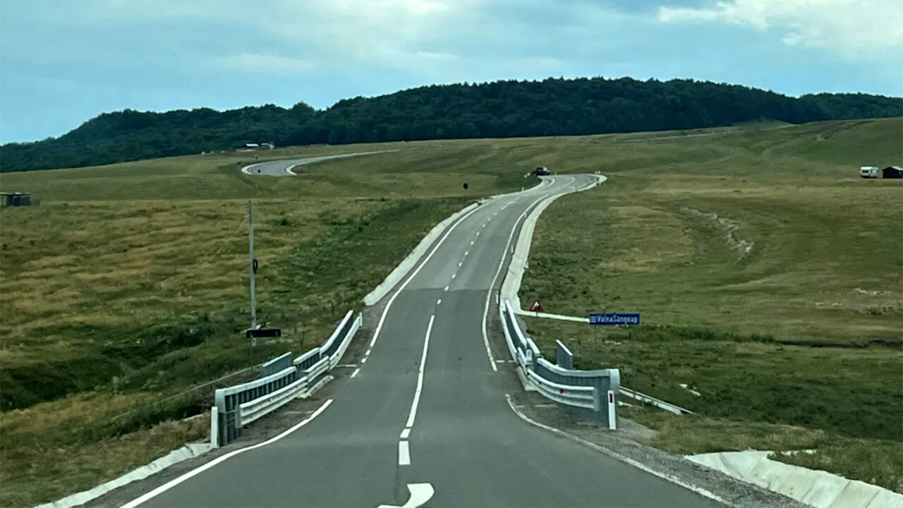 Șoseaua din România supranumită 