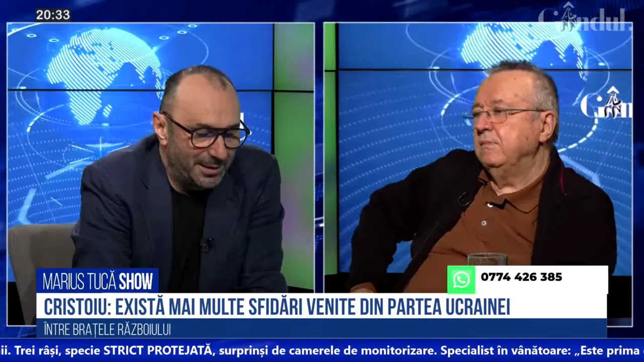 VIDEO | Ion Cristoiu: „Există mai multe sfidări care au venit din partea Ucrainei. S-au adunat multe situații”