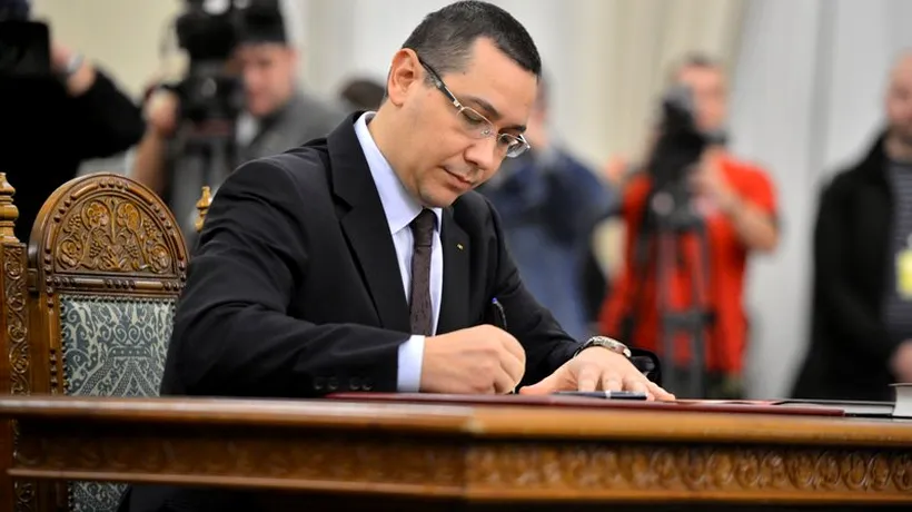 Ponta a revocat 24 de secretari de stat și șefi de agenții guvernamentale de la PNL. Ce liberali au rămas în Guvern