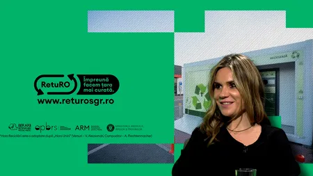GÂNDUL GREEN | Anca Marinescu, RetuRO: „Sistemul de Garanție-Returnare are ca obiectiv recuperarea a 7 miliarde de ambalaje din piață”