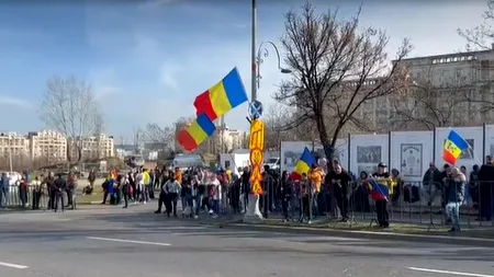 Un bărbat căutat pentru implicarea în incidentele violente de la BEC, prins de jandarmi la protestul de la Curtea Constituțională
