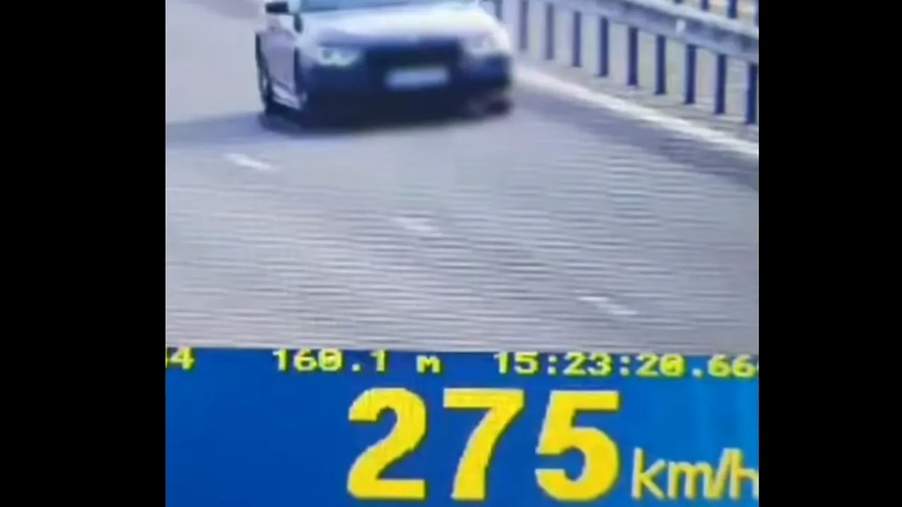 „Stimate conducător auto. Avem onoarea să-ți oferim un «permis de odihnă» timp de 120 de zile”. ȘOFER prins gonind cu 275 km/h pe A3