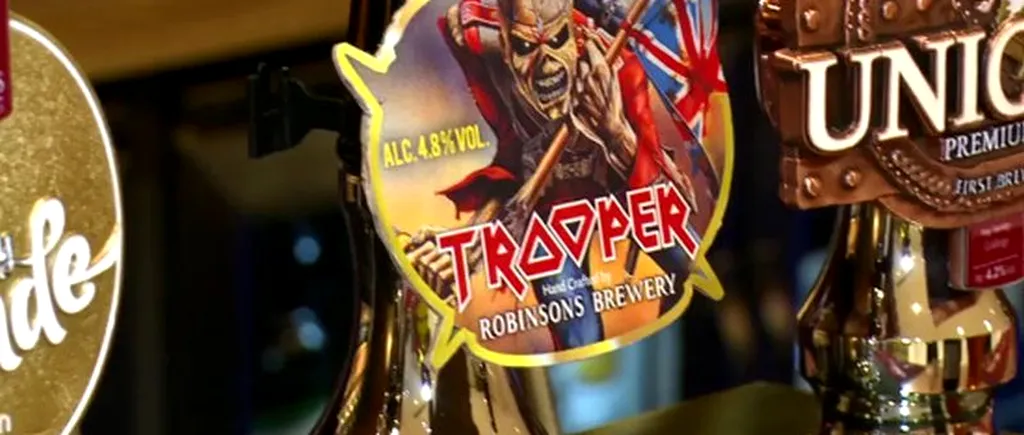 Iron Maiden lansează berea Trooper: 300.000 de precomenzi cu o lună înainte de lansare