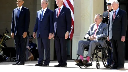 Moment inedit. Evenimentul care i-a adus pe aceeași scenă pe toți președinții SUA în viață