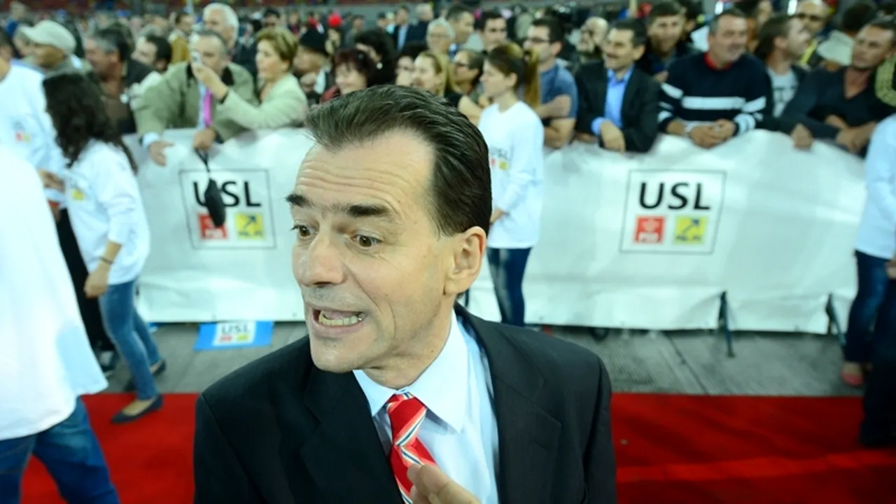Ludovic Orban pe Facebook: Nu voi vota un Guvern USL din care să facă parte UDMR