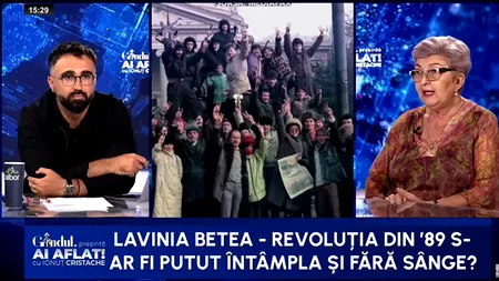 Lavinia Betea: „Niciun politolog nu a putut prevedea prăbușirea comunismului și dezintegrarea URSS. A fost ca un cutremur”