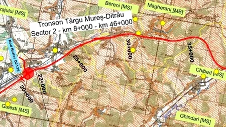 Două oferte, din partea unor companii din TURCIA, pentru construcția lotului Miercurea Nirajului – Sărățeni, Autostrada Unirii