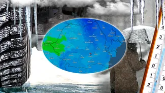 Alertă de ninsori, polei și vânt înainte de Crăciun. Prognoza ANM, pentru Gândul