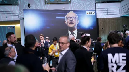 VIDEO | CDU a câștigat scrutinul în GERMANIA, conform sondajelor efectuate la urne /Friedrich Merz are nevoie de o coaliție pentru a deveni cancelar