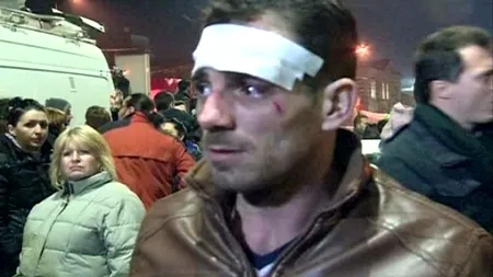 O dronă a căzut în capul unui tânăr, în timpul protestului de miercuri seara
