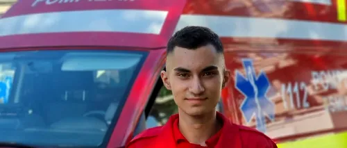 Povestea lui Vlad, voluntarul de la SMURD care salvează vieți la doar 17 ani