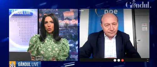 GÂNDUL LIVE. Traian Băsescu: Medicii spun că nu mai avem paturi la ATI. Este grav. Suntem într-o zonă de securitate națională