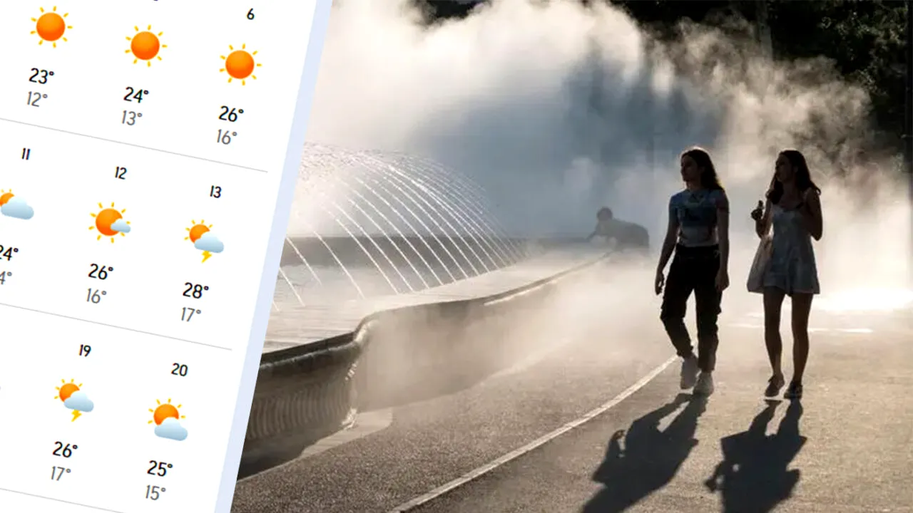 Meteorologii Accuweather anunță o lună iunie cum nu prea a mai fost în România. Temperaturi anormale în București