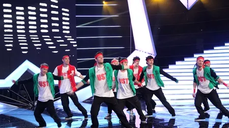 ROMÂNII AU TALENT, SEZONUL 3. UST Freestylers Crew au pregătit o coregrafie specială pentru PRIMA SEMIFINALĂ LIVE
