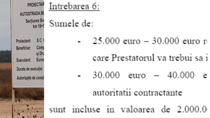 Director de la Autostrăzi, demis după ANCHETA GÂNDUL: șpagă introdusă din greșeală în LICITAȚIA PENTRU COMARNIC-BRAȘOV. CE CLAUZĂ A RĂMAS ÎN CONTRACT