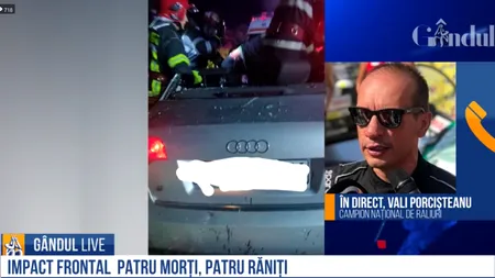 Gândul LIVE. Vali Porcișteanu: „E o problemă mare cu mașinile cu volan pe dreapta. Eu am condus un astfel de vehicul, si m-a bulversat, deși mașinile pentru mine nu mai au secrete”