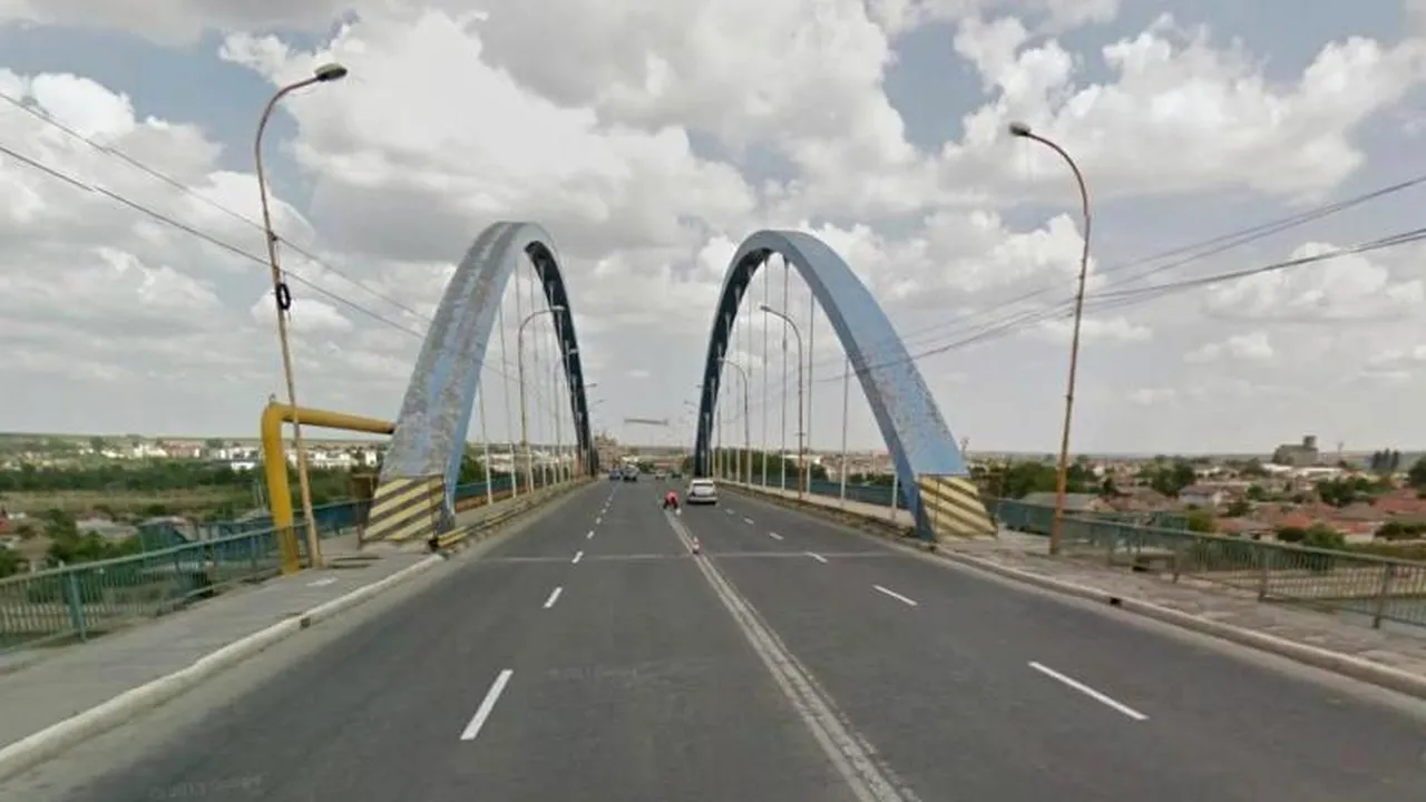 Podul de la Medgidia, reabilitat cu fonduri europene. Lucrări ample în următorii doi ani la infrastructura adiacentă