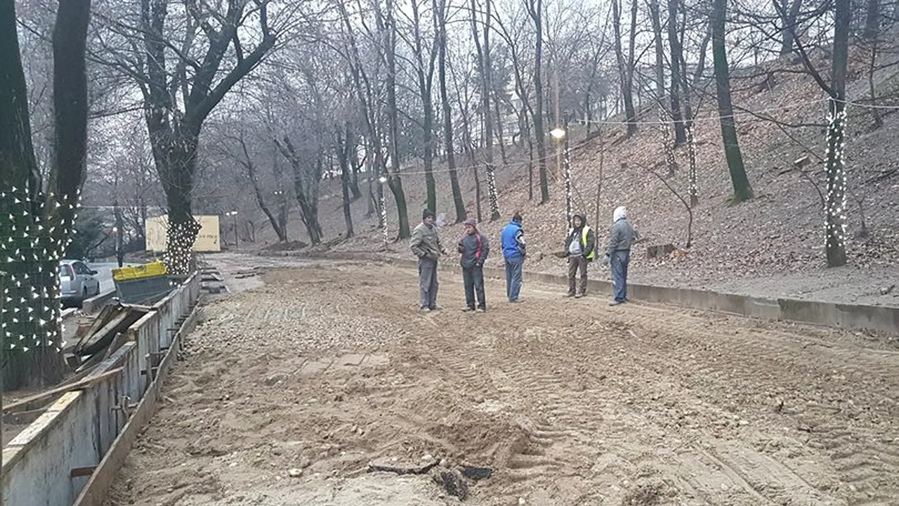 Șerban Sturdza, plângere la poliție împotriva Primăriei Sectorului 5, care construiește un patinoar în Parcul Romniceanu