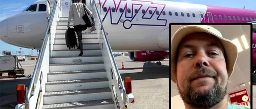 Ce a pățit acest pasager, după ce s-a îmbarcat într-un avion WizzAir pe ruta Turcia-Anglia: „Nu voi mai zbura NICIODATĂ cu ei!”
