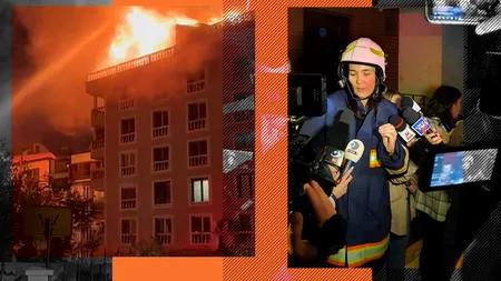 VIDEO | Cum a politizat Clotilde Armand incendiul de pe Șoseaua Nordului: ”Neavând cum să atragă atenția cetățenilor, a cerut o cască și o geacă de la pompieri pentru a da bine la TV”