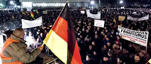Manifestație „împotriva islamizării la Dresda. „Noi suntem poporul!
