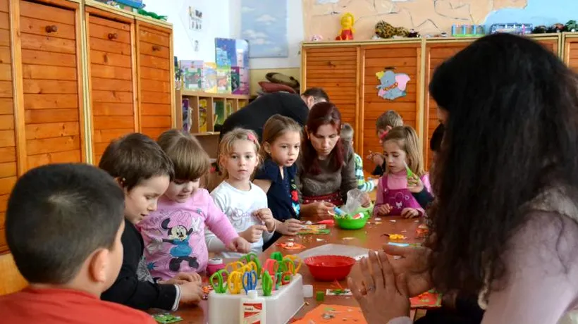 Înscrierea copiilor nou veniți în grădinițe începe luni în București