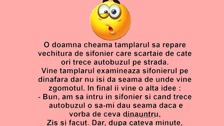 Bancul de miercuri | O doamnă cheamă tâmplarul să repare vechitura de șifonier