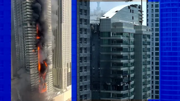 „Turnul Tigrului” din Dubai, cuprins de FLĂCĂRI. Toți cei 3.820 de rezidenți au fost evacuați