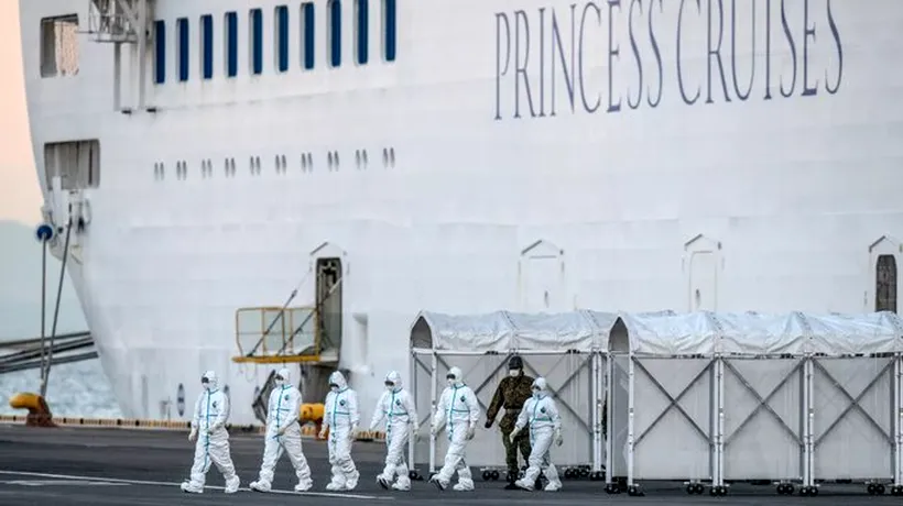 URME de coronavirus au fost găsite la bordul navei Diamond Princess la 17 zile după ce pasagerii au fost debarcaţi